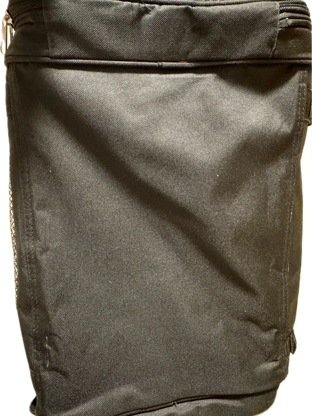 Black Soft-Sided Pet Travel Carrier with Ventilated Mesh